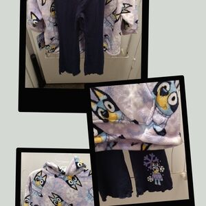 Bluey Pajama Set with Hoodie